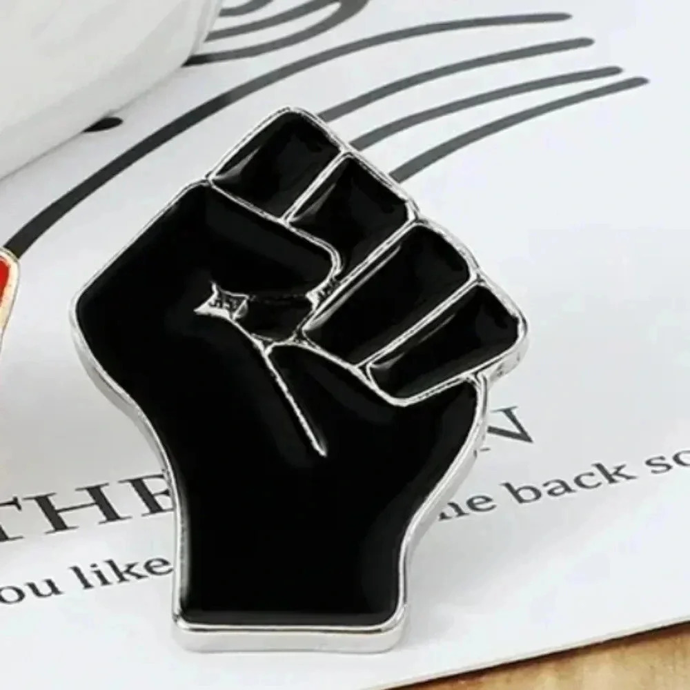 Black Lives matters fist Pin
